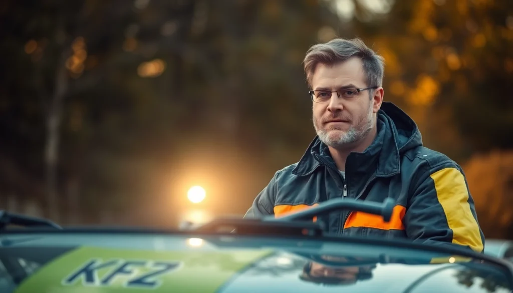 Kfz Sachverständiger Aachen inspiziert ein Fahrzeug für eine präzise Bewertung.