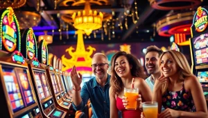 Menangkan pengalaman seru dalam Unogg slot game dengan suasana kasino yang meriah.