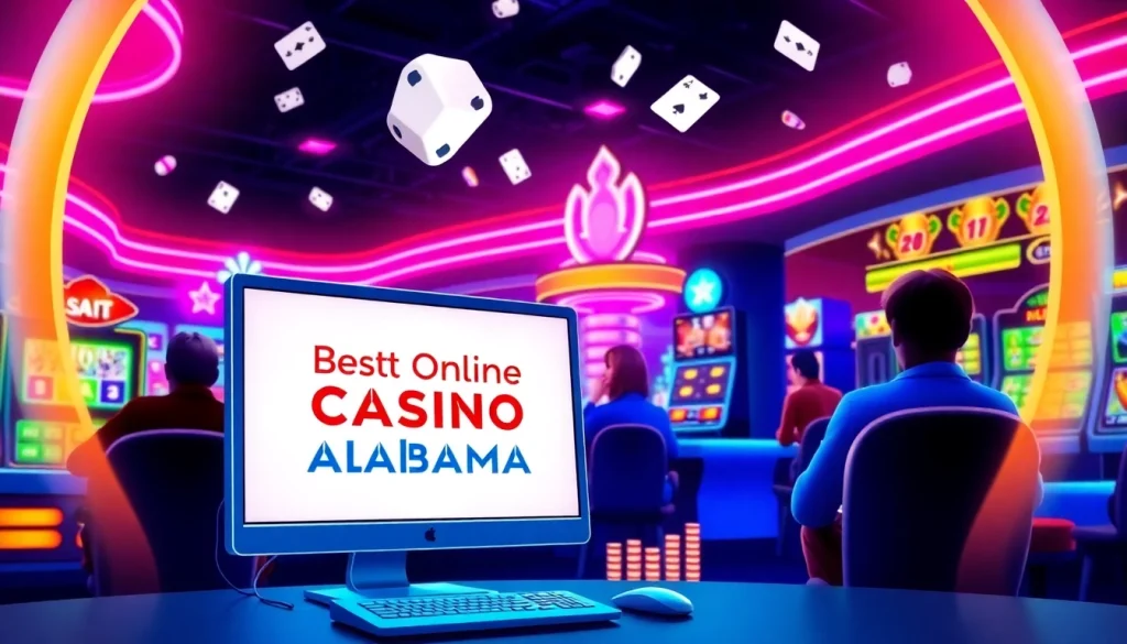 Experience thrilling games at the best online casinos Alabama with vibrant visuals and engaging atmosphere.