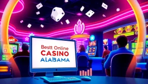 Experience thrilling games at the best online casinos Alabama with vibrant visuals and engaging atmosphere.