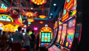 เล่นสล็อต 918kiss slot ในบรรยากาศคาสิโนที่คึกคักและน่าตื่นเต้น