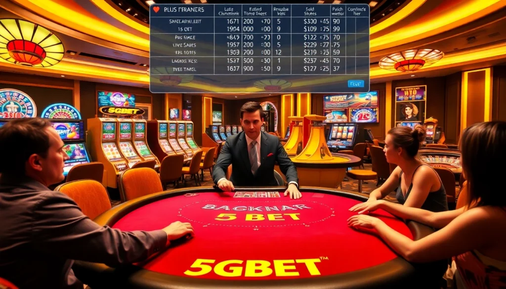 Experience high-stakes gaming at 5GBET with live dealers and exciting casino action.