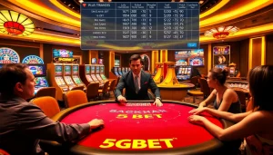 Experience high-stakes gaming at 5GBET with live dealers and exciting casino action.