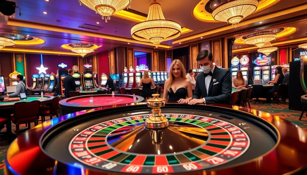 Experience the thrill of gambling at https://xx88.today/ with an exciting casino atmosphere featuring roulette and poker tables.