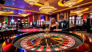 Experience the thrill of gambling at https://xx88.today/ with an exciting casino atmosphere featuring roulette and poker tables.