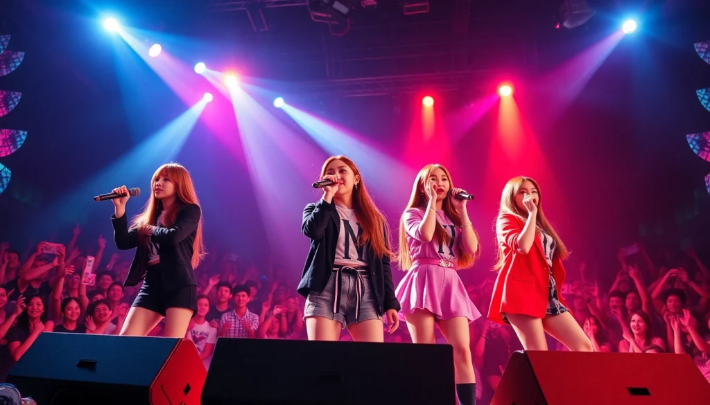 Blackpink news highlights the group's live performance energy and stage presence.