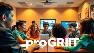 多様な学生が参加する魅力的なオンライン英語クラスでPROGRIT キャンペーンを紹介