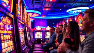 Pinco Casino slot demo oynayaraq böyük mükafatlar qazanmağı arzulayan oyunçuların əyləncəli görüntüsü.