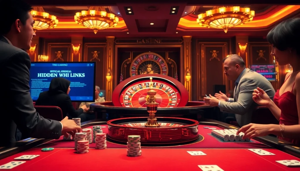 Experience the excitement of gambling at the official hidden wiki-themed casino.