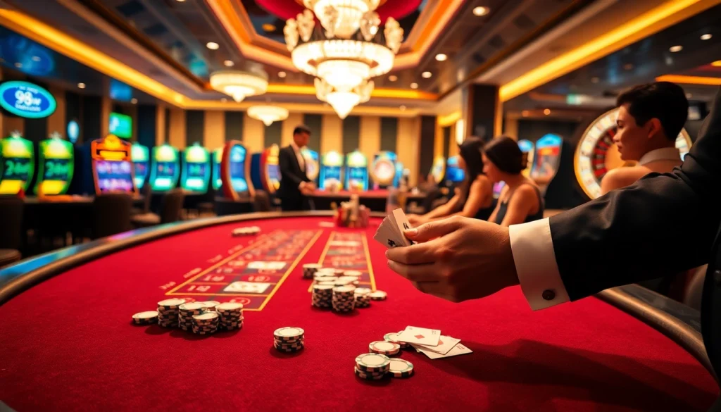 Experience thrilling gameplay at 98win com with professional blackjack and exciting casino tables.