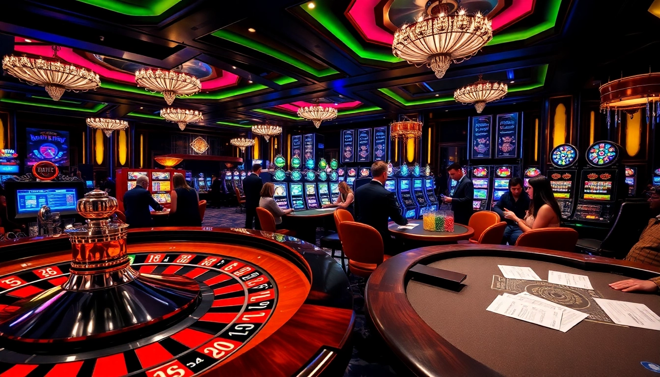 Experience the excitement of gambling at https://mk8th.net/ with vibrant casino tables and engaging players.