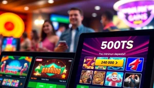 Slot depo 1k tampil menonjol dengan berbagai permainan slot menarik dan pengguna yang menikmati pengalaman bermain.