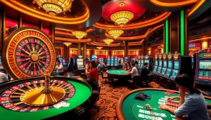 Experience the thrill of gambling at https://88t.art/, featuring lively casino tables and exciting slot machines.