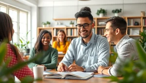 Students receiving remote exam assistance in a cozy study setting during a video call.
