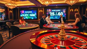 Vivez l'excitation au meilleur casino en ligne avec des actions palpitantes de roulette et de poker.