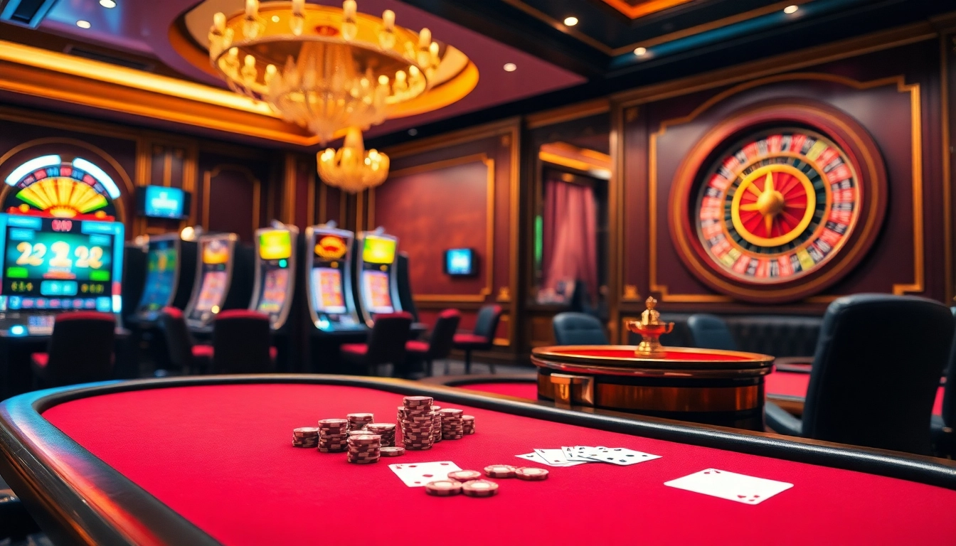 Découvrez l'excitation du meilleur casino en ligne avec des machines à sous vibrantes et des tables de poker à enjeux élevés.