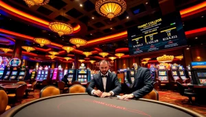 Engage with strategies at Thabet College while experiencing vibrant casino excitement.