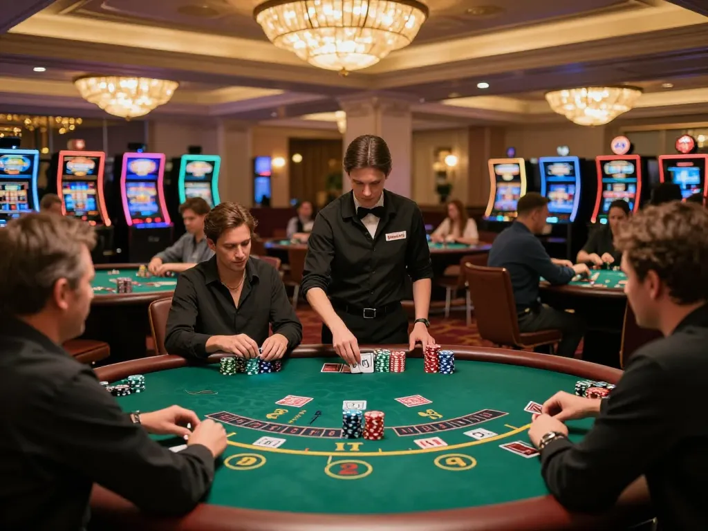 Experience the excitement of uu88 bet at upscale blackjack tables with professional dealers in action.