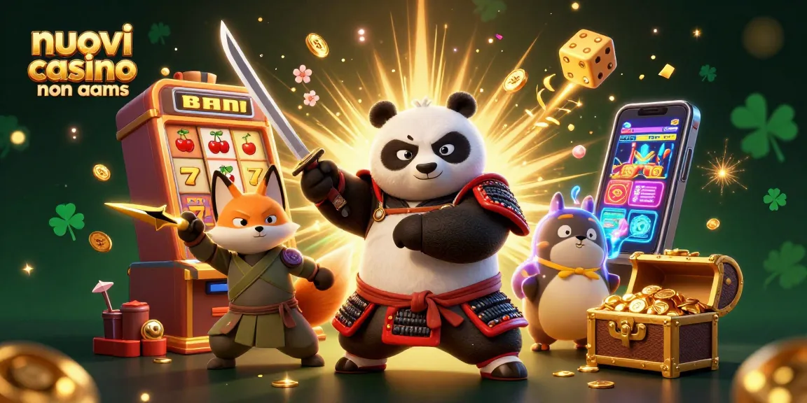 Scopri il mondo vibrante dei nuovi casinò non AAMS con elementi di gioco unici e personaggi immersivi.