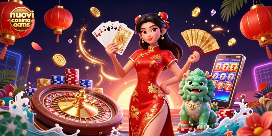 Immergiti in emozionanti giochi presso nuovi casino non aams con elementi visivi dinamici e vibranti.