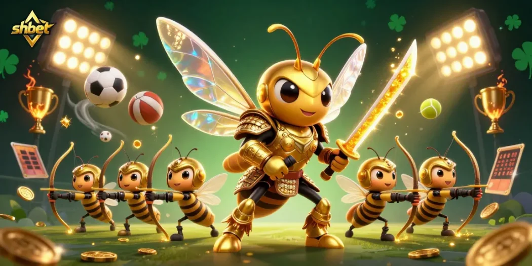 Experience thrilling gaming action at shbet with vibrant sports elements and golden charm.