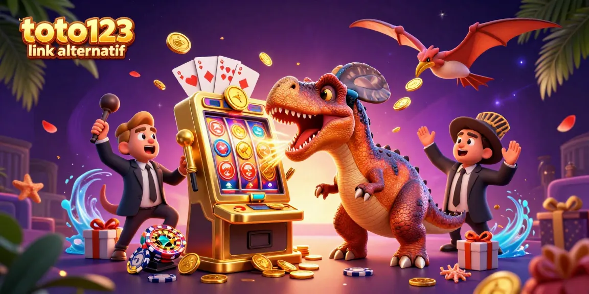 Engage with the thrilling jackpot experience at toto123 link alternatif amidst exciting casino action.