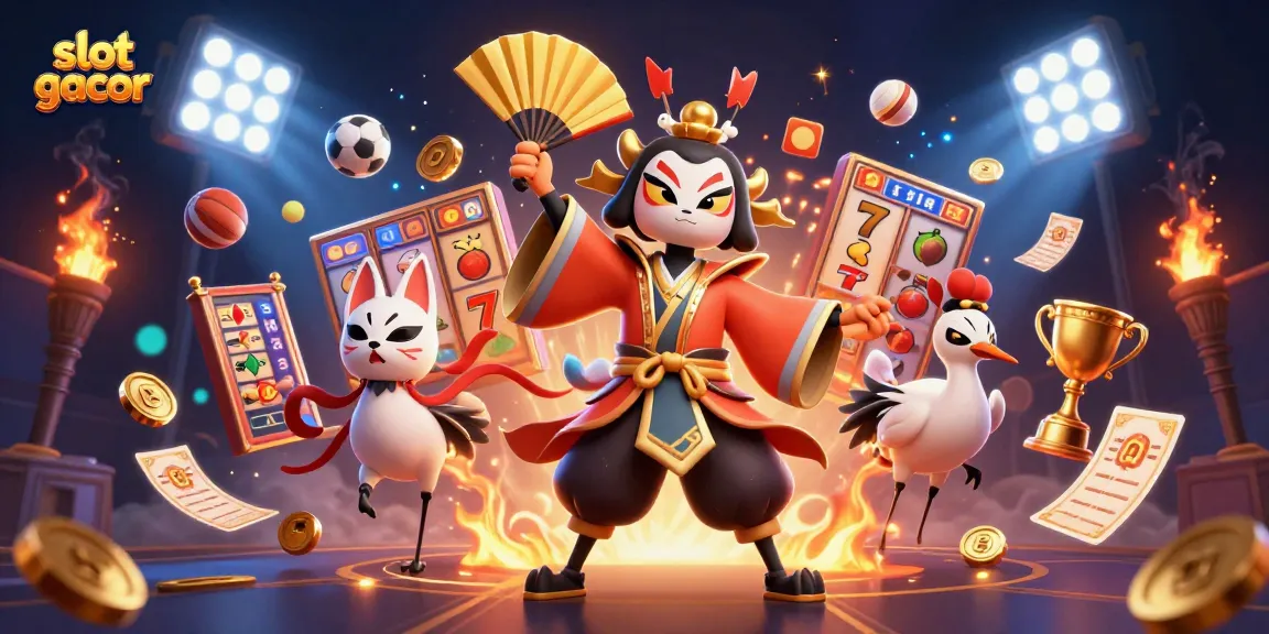 Permainan slot gacor menghadirkan suasana penuh warna dan enerjik dengan simbol Jackpot.