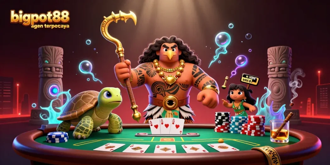 Experience the excitement of bigpot88 agen terpercaya with dynamic poker gameplay and engaging characters.