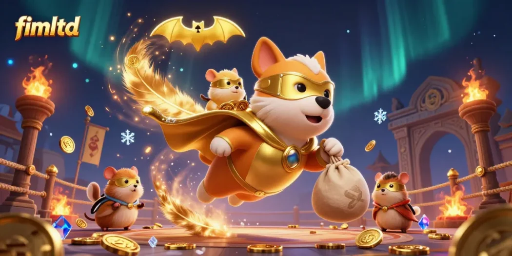 Unleash strategic gameplay at fimltd with exciting action from a superhero dog and hamster in a vibrant casino world.